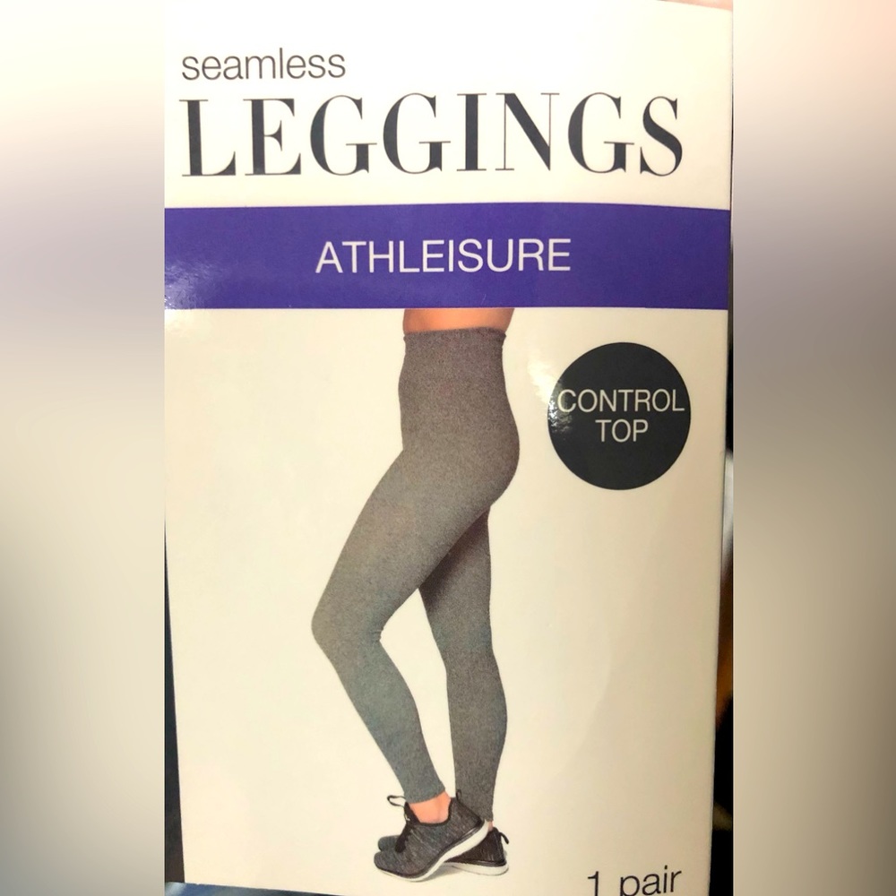 West/loop , S/M,charcoal heather grey,seamless leggings, Athleisure,control top